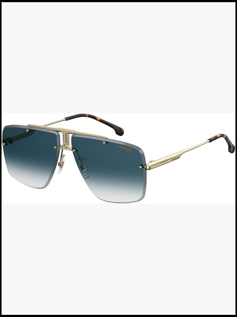 Carrera Navigator Sunglasses Metal Frame Gradient Lens Uv Protection
